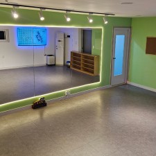 단체 댄스 연습실