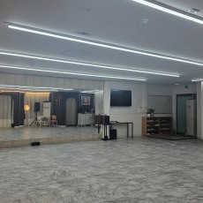 단체 댄스 연습실