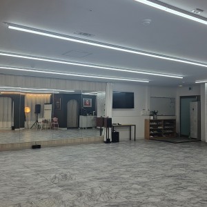 단체 댄스 연습실